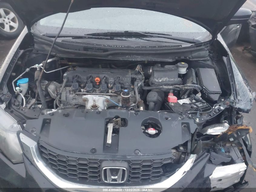 2014 Honda Civic Lx VIN: 19XFB2F55EE048904 Lot: 43998608