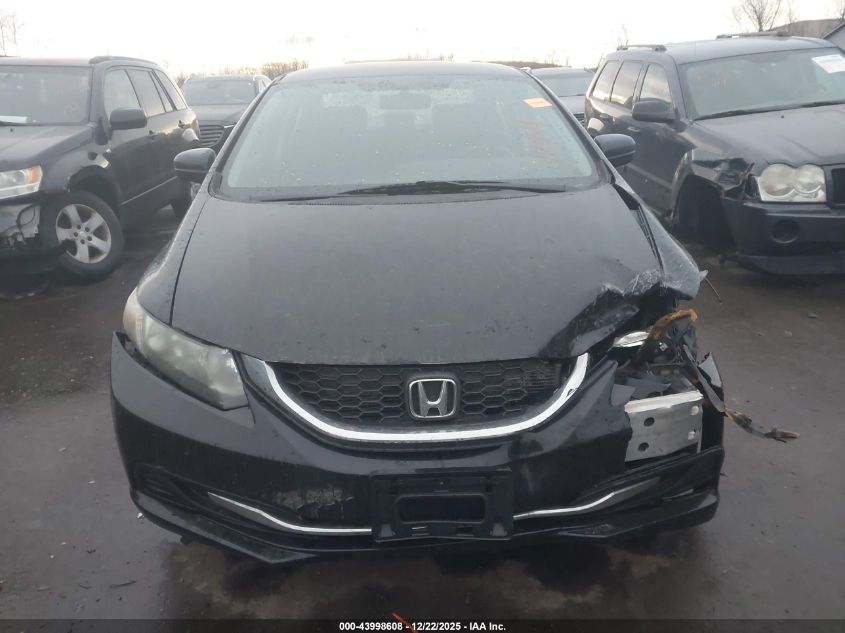 2014 Honda Civic Lx VIN: 19XFB2F55EE048904 Lot: 43998608
