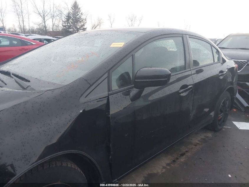 2014 Honda Civic Lx VIN: 19XFB2F55EE048904 Lot: 43998608