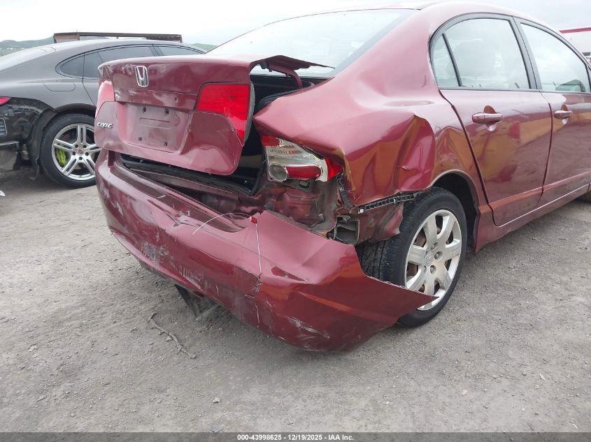 2007 Honda Civic Lx VIN: 1HGFA16567L083508 Lot: 43998625