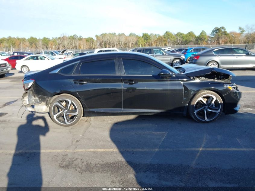 2022 Honda Accord Sport VIN: 1HGCV1F33NA056166 Lot: 43998636
