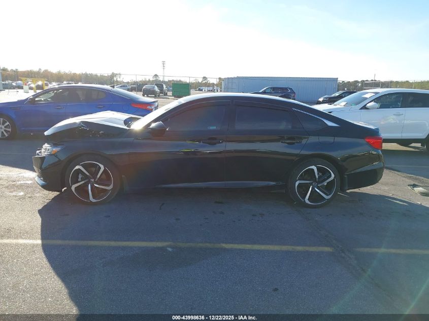 2022 Honda Accord Sport VIN: 1HGCV1F33NA056166 Lot: 43998636