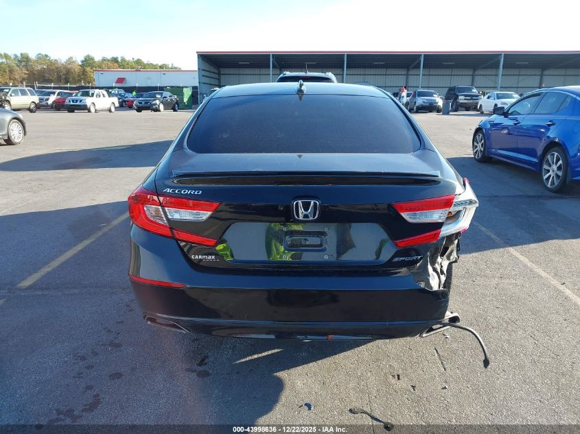 2022 Honda Accord Sport VIN: 1HGCV1F33NA056166 Lot: 43998636
