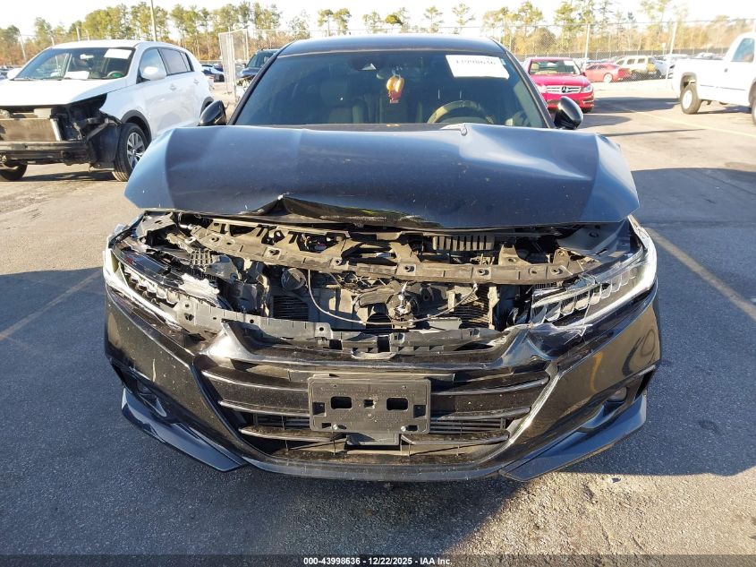 2022 Honda Accord Sport VIN: 1HGCV1F33NA056166 Lot: 43998636