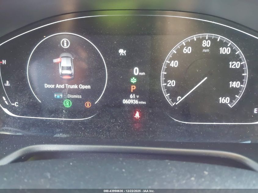 2022 Honda Accord Sport VIN: 1HGCV1F33NA056166 Lot: 43998636