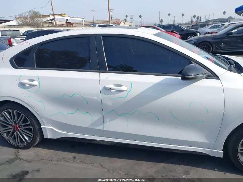 2024 Kia Forte Gt Manual VIN: 3KPF44AC6RE752742 Lot: 43998639