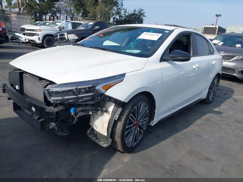 2024 Kia Forte Gt Manual VIN: 3KPF44AC6RE752742 Lot: 43998639