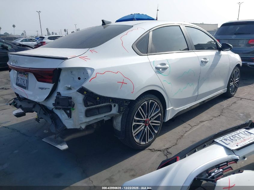 2024 Kia Forte Gt Manual VIN: 3KPF44AC6RE752742 Lot: 43998639