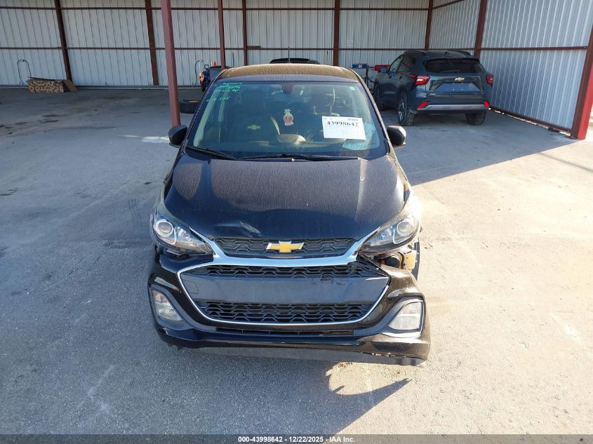 2020 Chevrolet Spark Fwd Ls Automatic VIN: KL8CB6SA3LC422307 Lot: 43998642