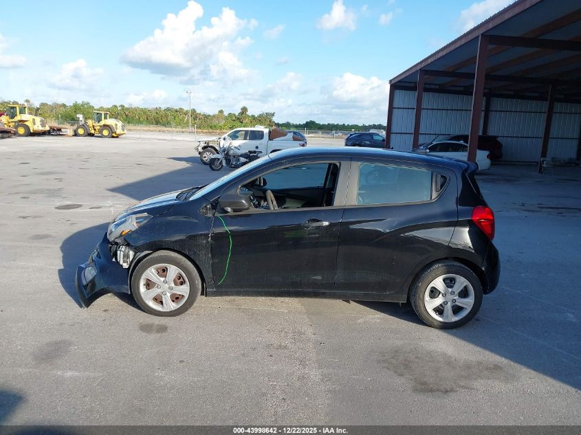 2020 Chevrolet Spark Fwd Ls Automatic VIN: KL8CB6SA3LC422307 Lot: 43998642