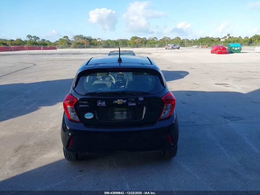2020 Chevrolet Spark Fwd Ls Automatic VIN: KL8CB6SA3LC422307 Lot: 43998642