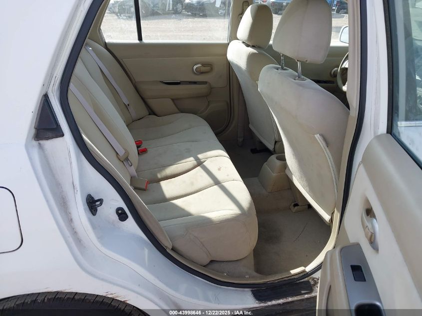 2008 Nissan Versa 1.8S VIN: 3N1BC11E58L360687 Lot: 43998646