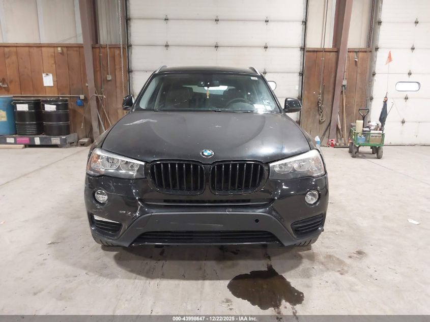 2015 BMW X3 xDrive28I VIN: 5UXWX9C57F0D45358 Lot: 43998647