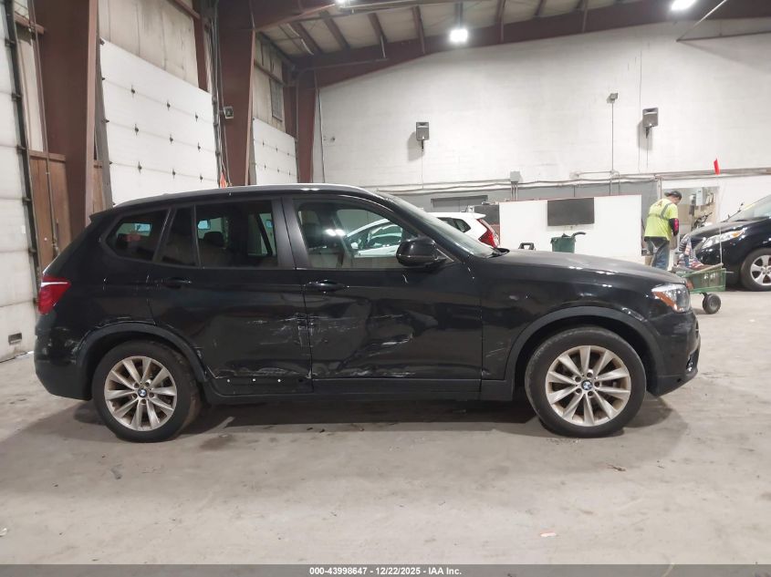 2015 BMW X3 xDrive28I VIN: 5UXWX9C57F0D45358 Lot: 43998647