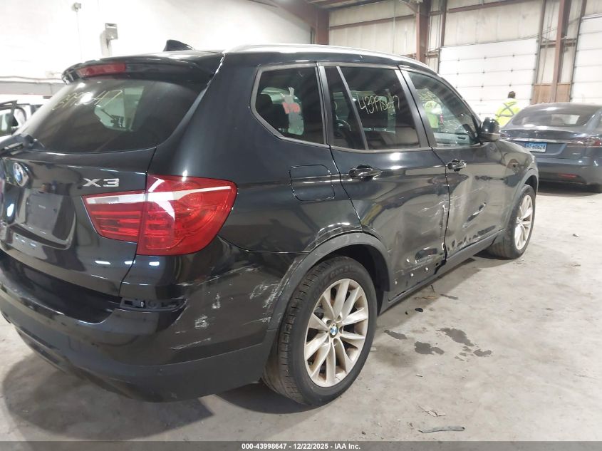 2015 BMW X3 xDrive28I VIN: 5UXWX9C57F0D45358 Lot: 43998647