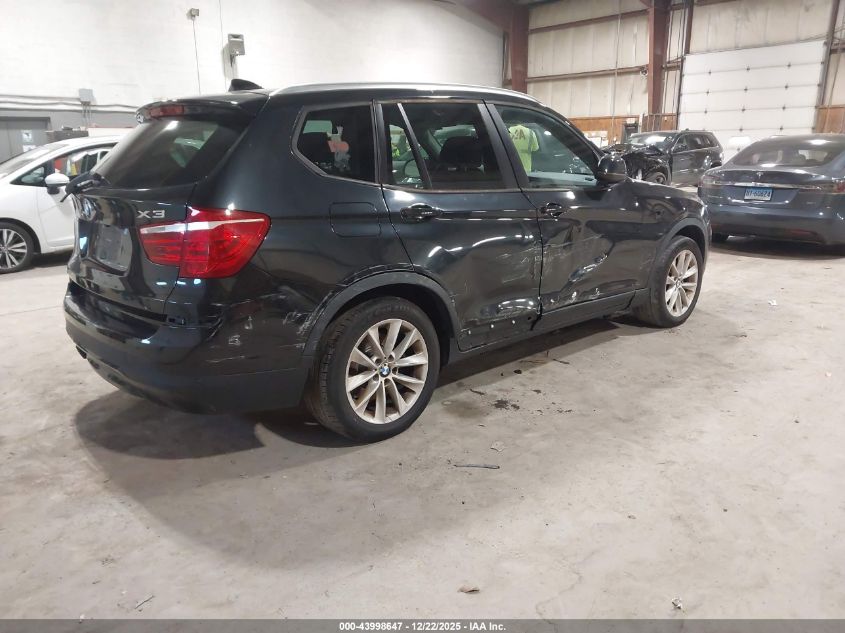 2015 BMW X3 xDrive28I VIN: 5UXWX9C57F0D45358 Lot: 43998647