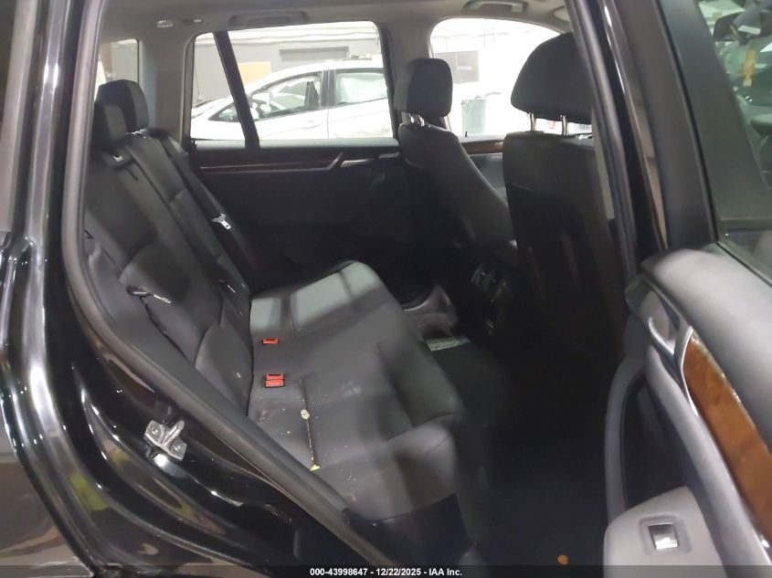 2015 BMW X3 xDrive28I VIN: 5UXWX9C57F0D45358 Lot: 43998647