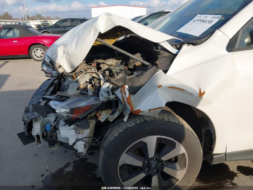 2018 Subaru Forester 2.5I VIN: JF2SJABCXJH447829 Lot: 43998658