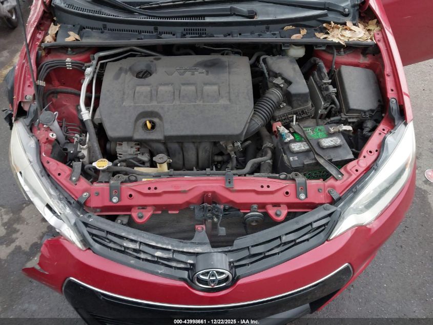 2015 Toyota Corolla S Plus VIN: 5YFBURHE3FP316220 Lot: 43998661