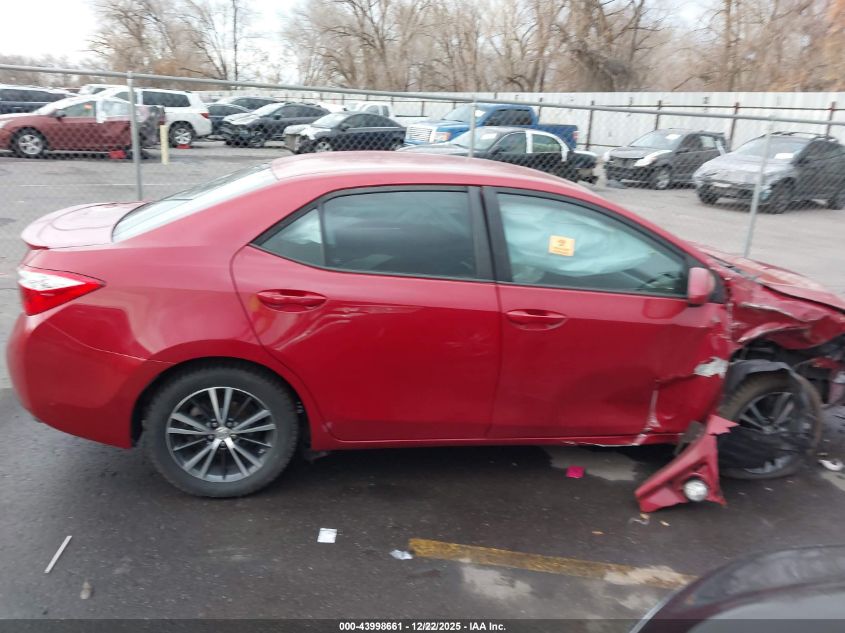 2015 Toyota Corolla S Plus VIN: 5YFBURHE3FP316220 Lot: 43998661