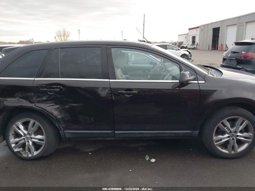 2013 Ford Edge Limited VIN: 2FMDK3KCXDBC40614 Lot: 43998666