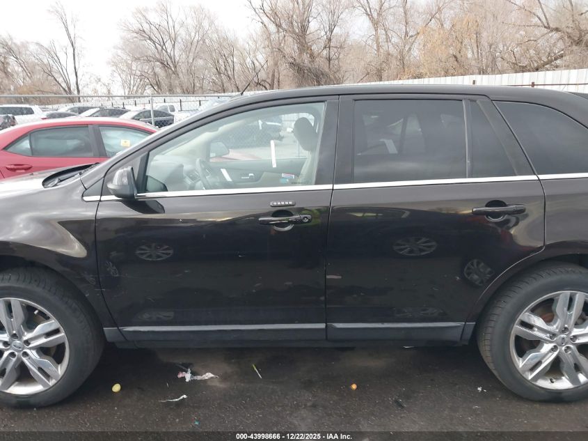 2013 Ford Edge Limited VIN: 2FMDK3KCXDBC40614 Lot: 43998666