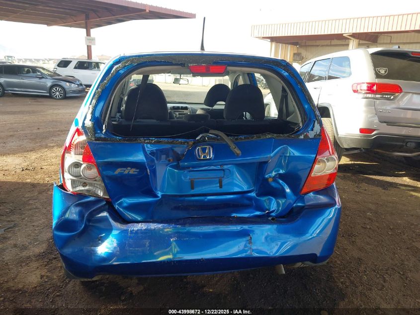 2007 Honda Fit VIN: JHMGD384X7S035847 Lot: 43998672