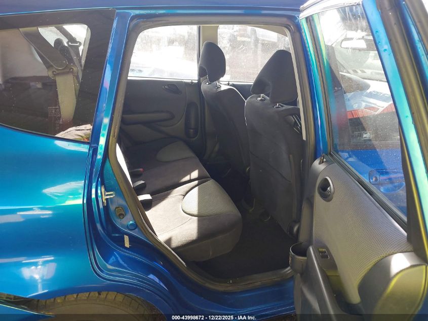 2007 Honda Fit VIN: JHMGD384X7S035847 Lot: 43998672