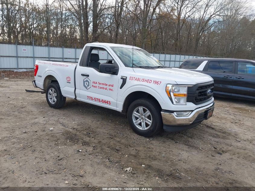 2021 Ford F-150 Xl VIN: 1FTMF1CB6MKE72930 Lot: 43998673