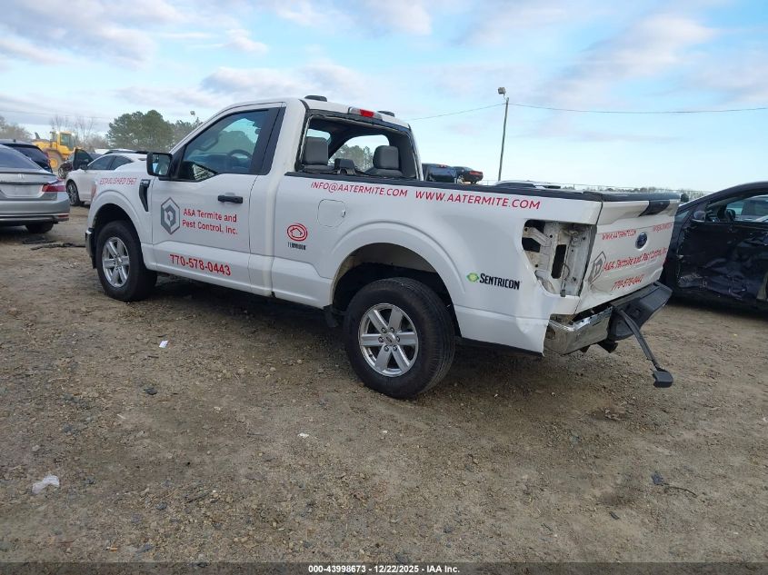 2021 Ford F-150 Xl VIN: 1FTMF1CB6MKE72930 Lot: 43998673