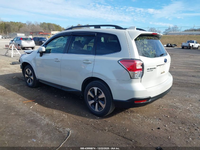 2018 Subaru Forester 2.5I Limited VIN: JF2SJALC4JH568886 Lot: 43998674