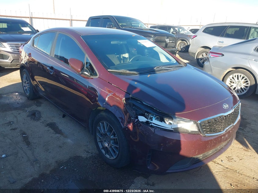 3KPFK4A79JE187464 2018 Kia Forte Lx auction photo 1