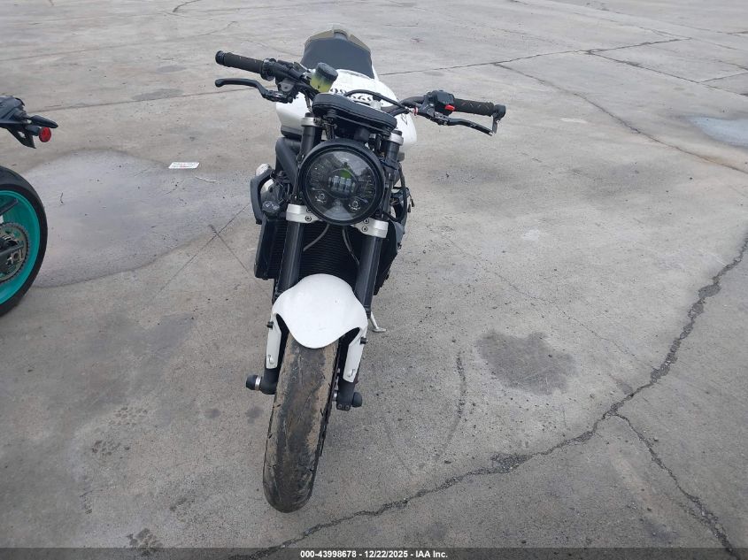 2013 Triumph Motorcycle Street Triple R VIN: SMTL03NE8DT575729 Lot: 43998678