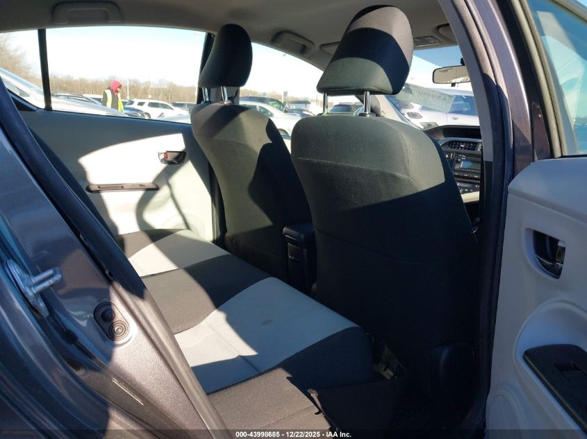 2012 Toyota Prius C Two VIN: JTDKDTB37C1505831 Lot: 43998685