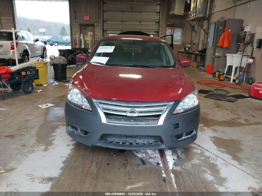2015 Nissan Sentra Fe+ S/S/Sl/Sr/Sv VIN: 3N1AB7AP9FL655114 Lot: 43998690