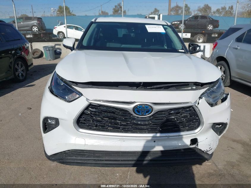 2023 Toyota Highlander Hybrid Le VIN: 5TDBBRCH2PS564667 Lot: 43998721