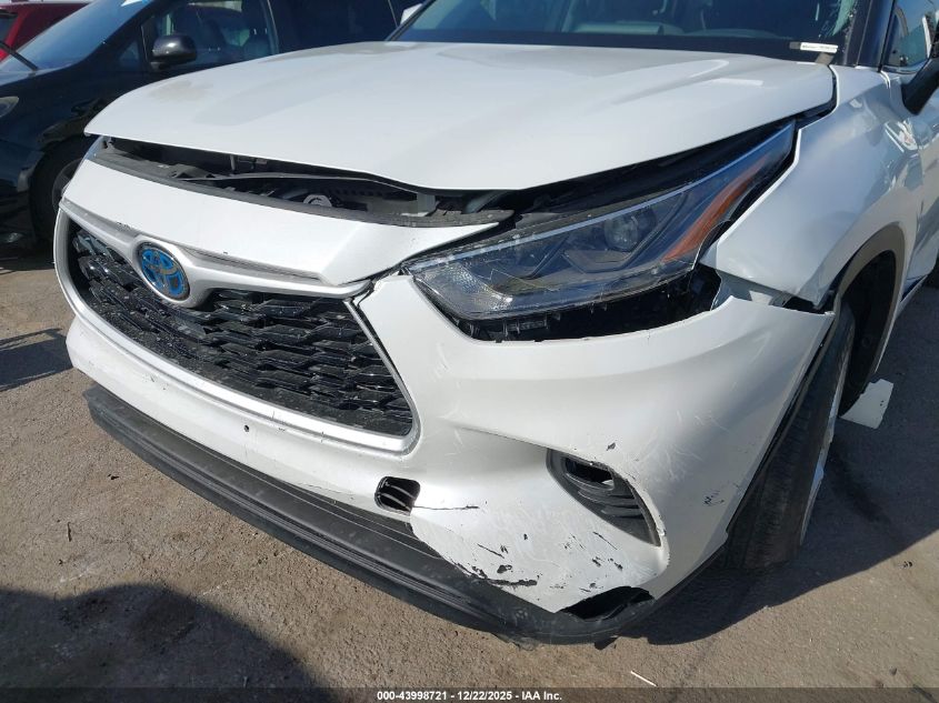 2023 Toyota Highlander Hybrid Le VIN: 5TDBBRCH2PS564667 Lot: 43998721