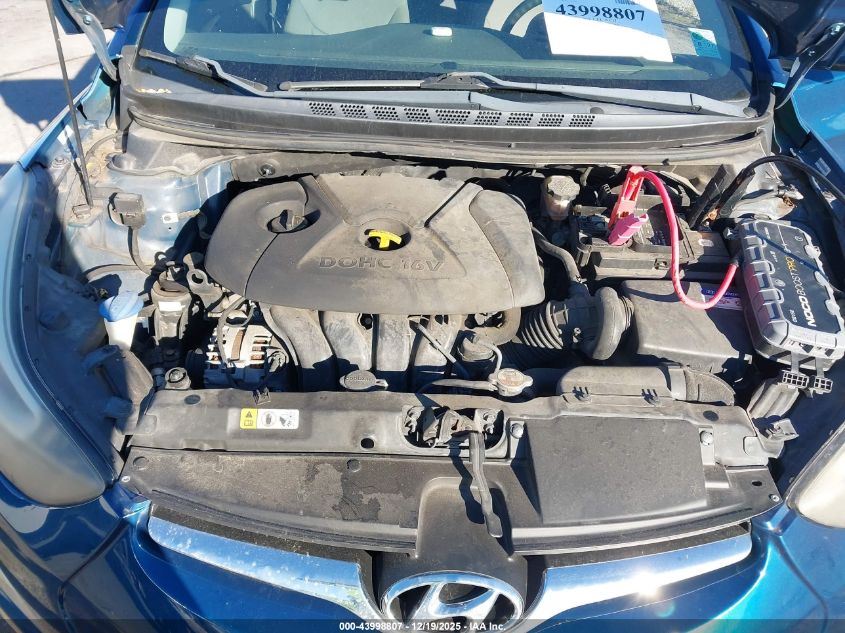 2014 Hyundai Elantra Se VIN: KMHDH4AE0EU127791 Lot: 43998807