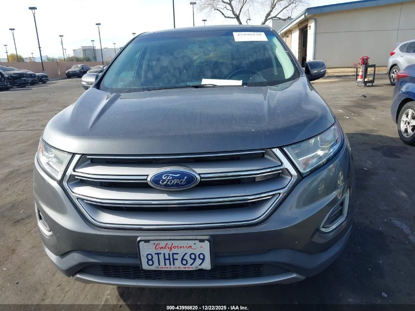 2017 Ford Edge Sel VIN: 2FMPK3J91HBC65152 Lot: 43998820