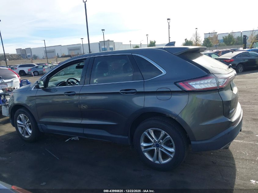 2017 Ford Edge Sel VIN: 2FMPK3J91HBC65152 Lot: 43998820