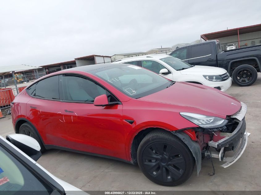 2021 Tesla Model Y Long Range Dual Motor All-Wheel Drive VIN: 5YJYGDEE1MF061293 Lot: 43998827