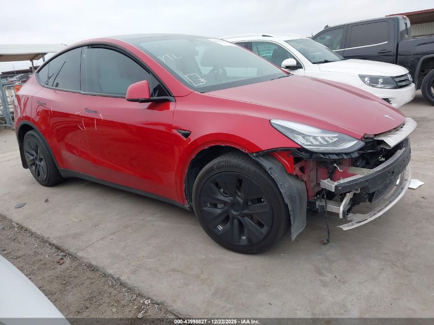 2021 Tesla Model Y Long Range Dual Motor All-Wheel Drive VIN: 5YJYGDEE1MF061293 Lot: 43998827