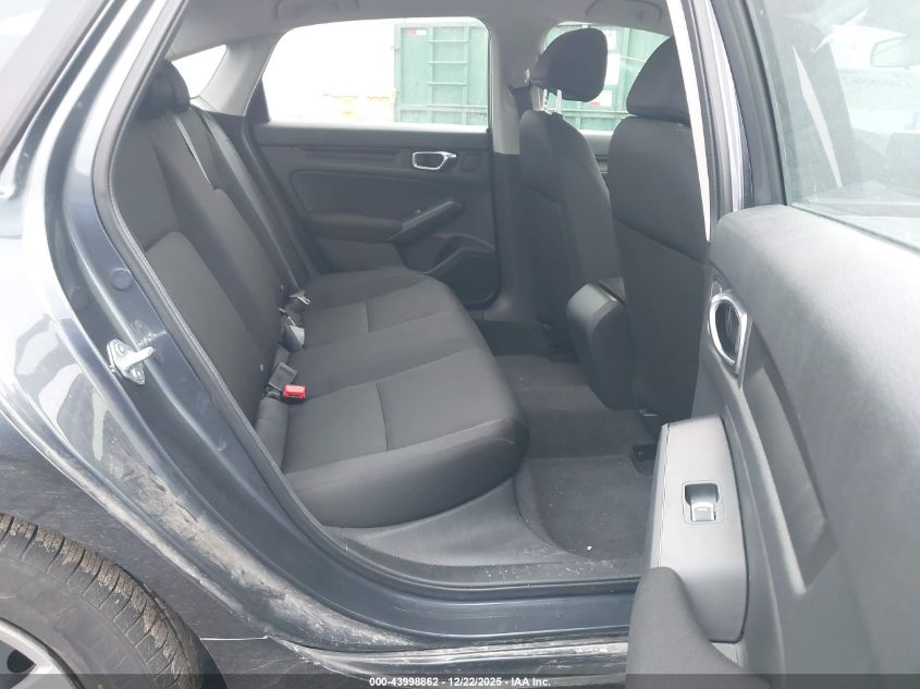 2025 Honda Civic Lx VIN: 2HGFE2F29SH599920 Lot: 43998862