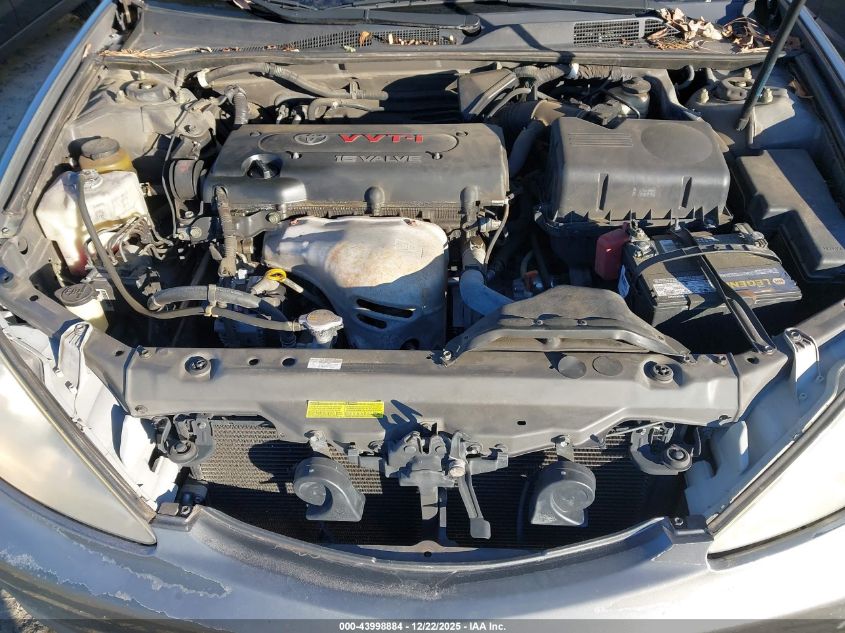 2004 Toyota Camry Xle VIN: 4T1BE30K24U831054 Lot: 43998884