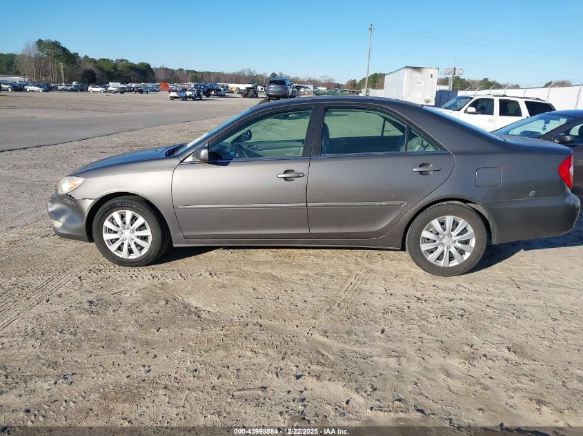 2004 Toyota Camry Xle VIN: 4T1BE30K24U831054 Lot: 43998884