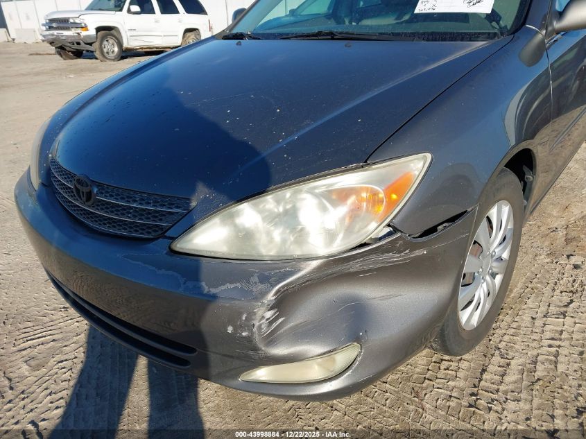 2004 Toyota Camry Xle VIN: 4T1BE30K24U831054 Lot: 43998884