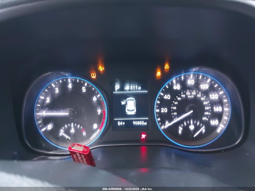 2018 Hyundai Kona Sel VIN: KM8K62AA2JU077114 Lot: 43998886