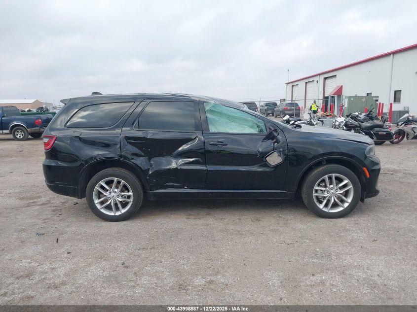 2025 Dodge Durango Gt Awd VIN: 1C4RDJDG2SC554392 Lot: 43998887