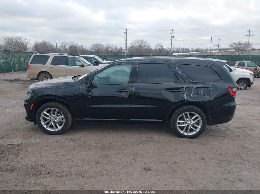 2025 Dodge Durango Gt Awd VIN: 1C4RDJDG2SC554392 Lot: 43998887