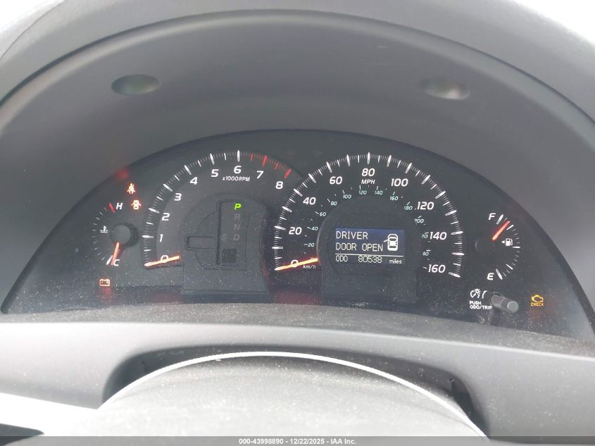 2008 Toyota Camry Xle V6 VIN: 4T1BK46K18U566610 Lot: 43998890